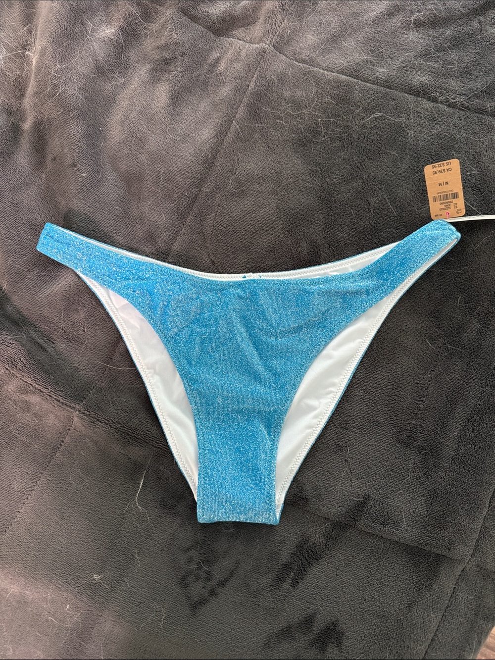 Sparkle Blue Women's Bikini Bottom